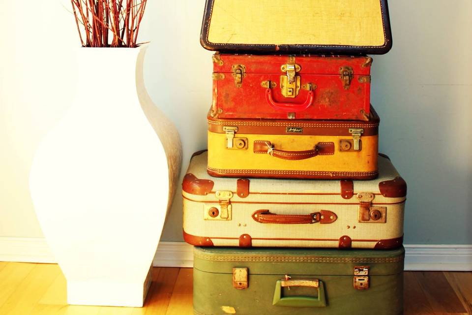 Vintage suitcase