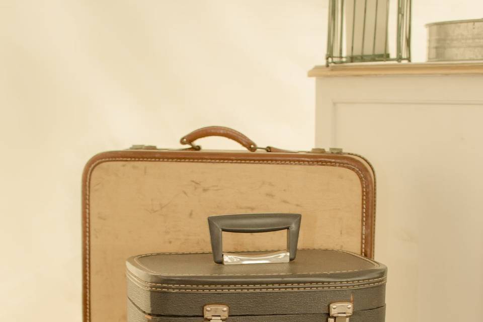 Vintage suitcases