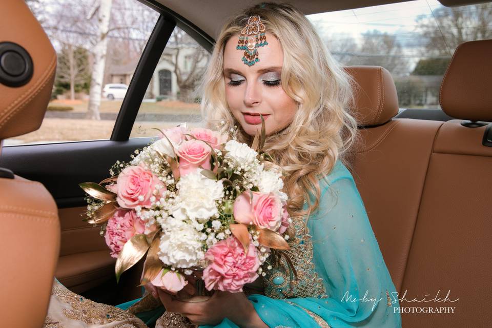 Bridal makeup & hair