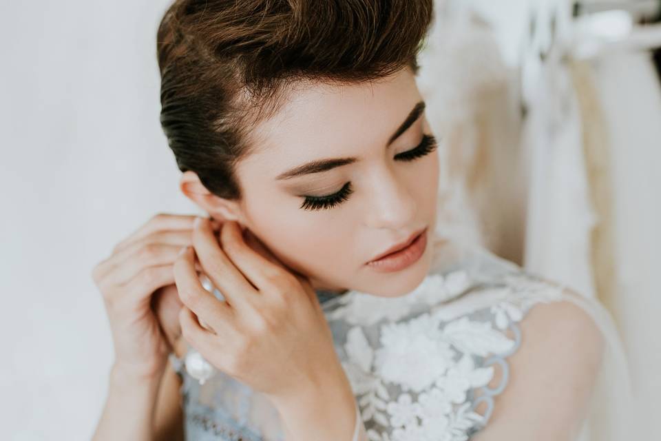 Bridal makeup & hair