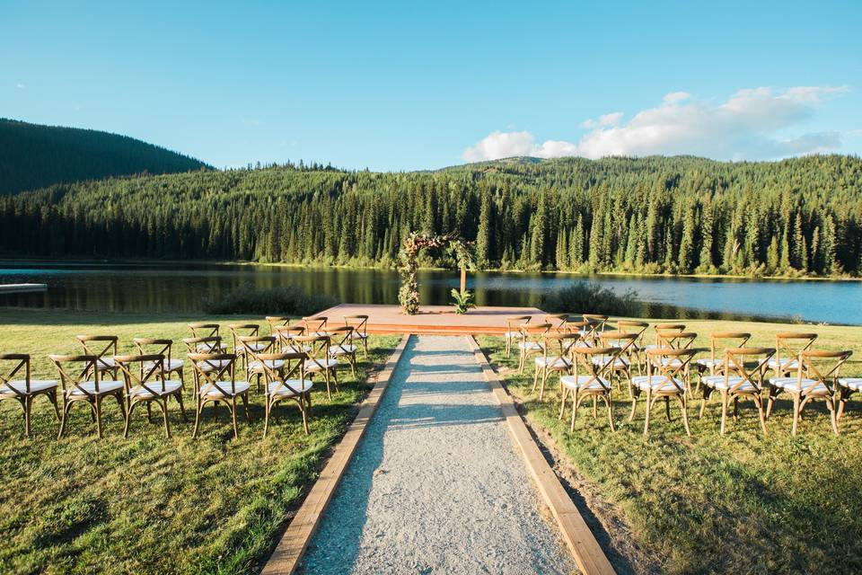 Ceremony site