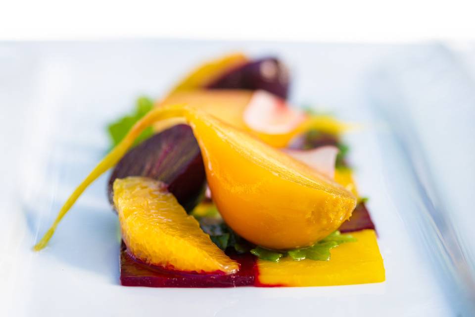 Elegant beet salad