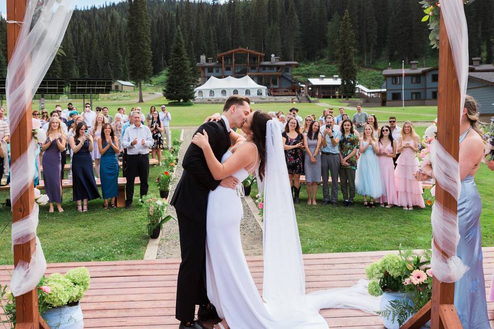 Ceremony Site with Lodge