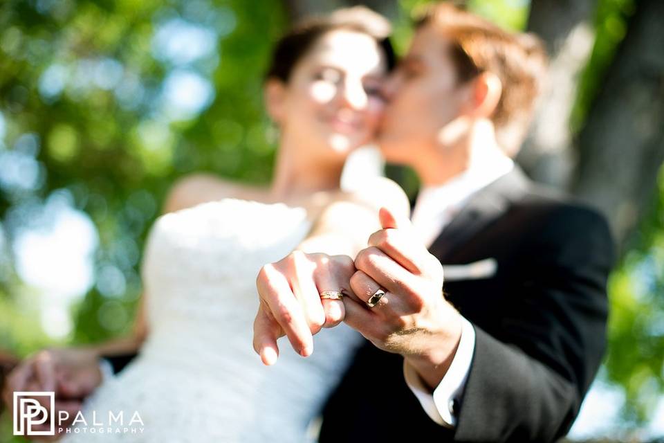 Winnipeg bride and groom