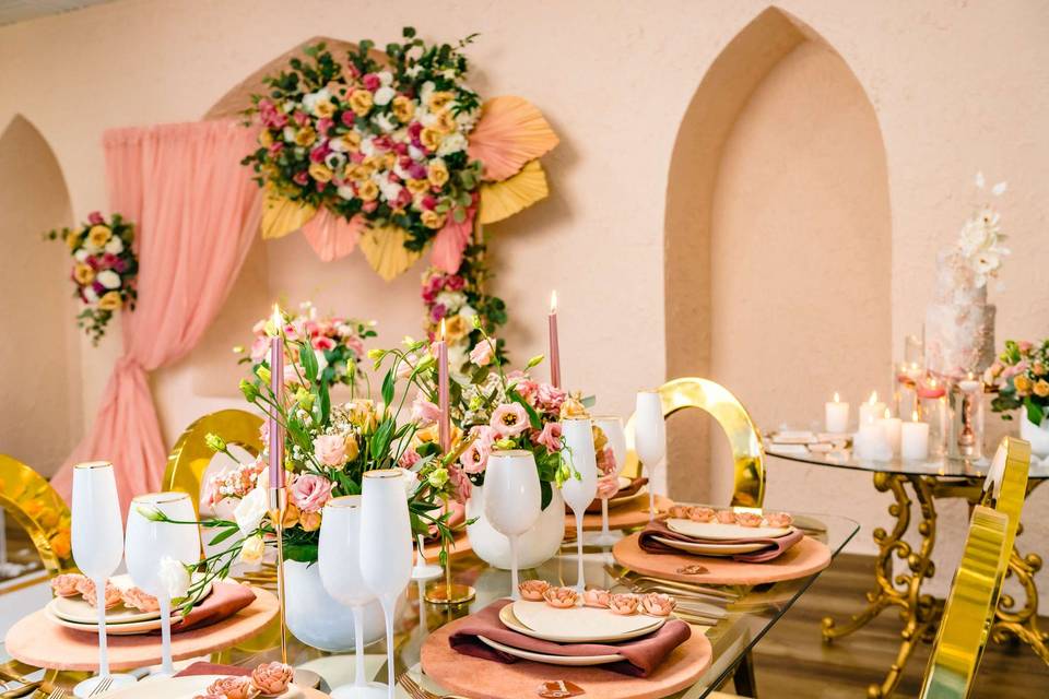 Beautiful tablescape