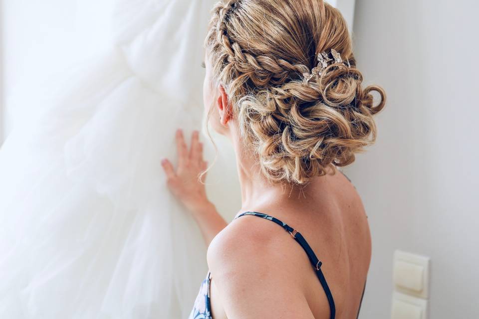 Soft updo