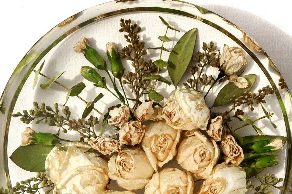 Roses in Resin