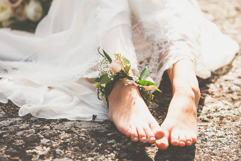 Floral Anklet