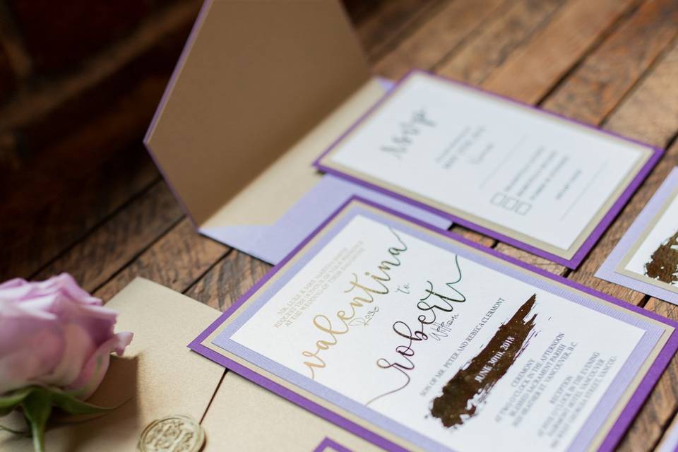 Wedding invitations