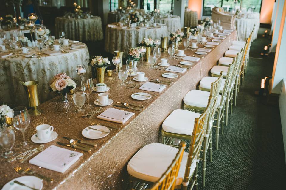 Sequin Head Table