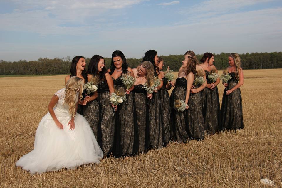 St Andrews, Manitoba bridesmaids