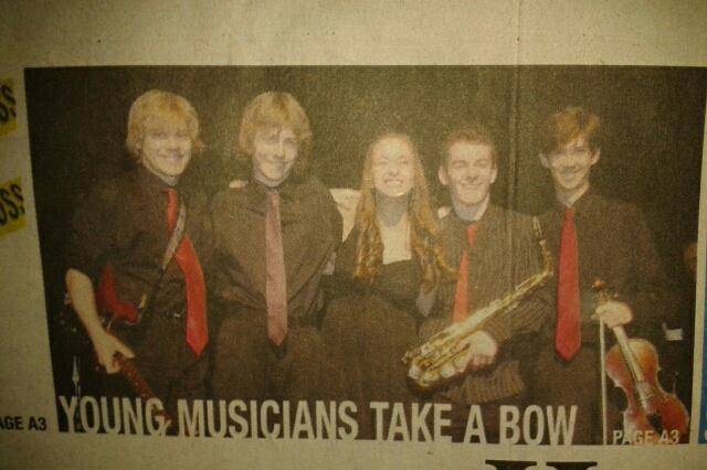 Jazz Ensemble in the Paper