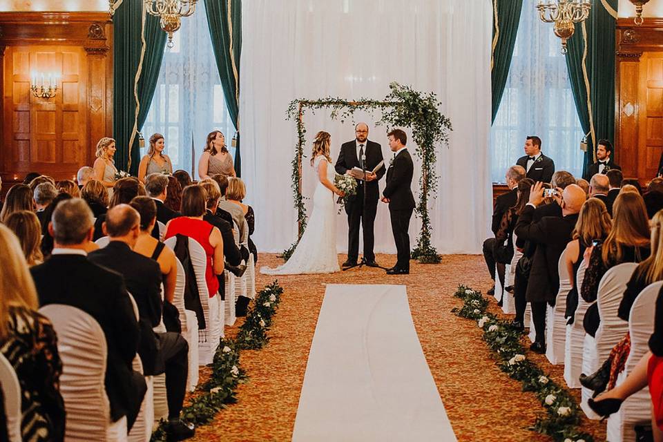 Ceremony decor