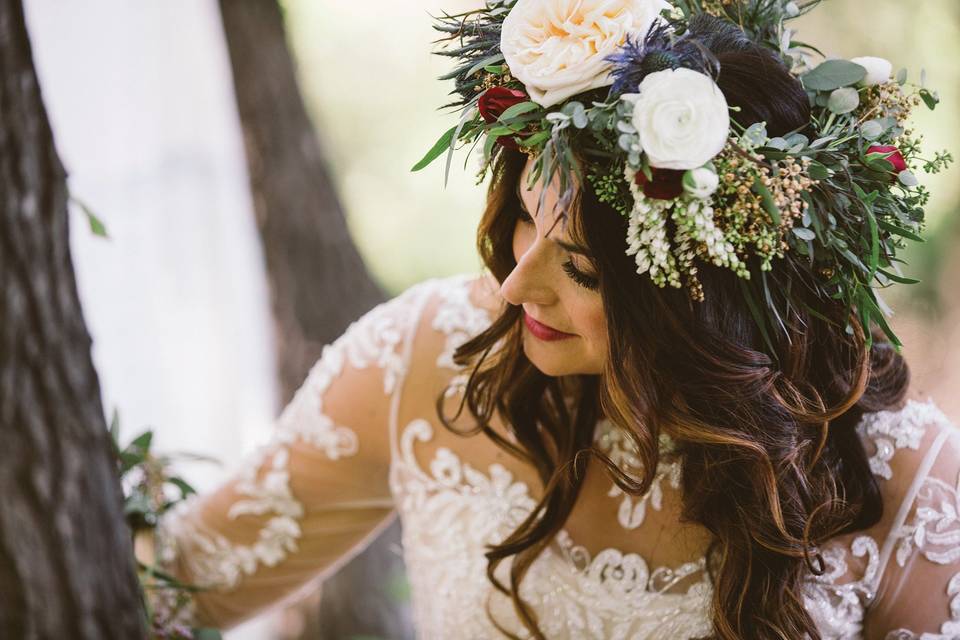 Flower crown