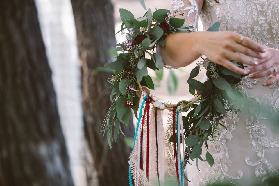 Tambourine bouquet