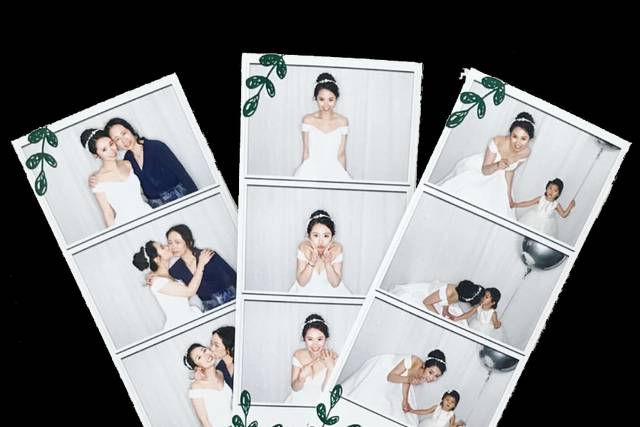 Wedding photo booth prints