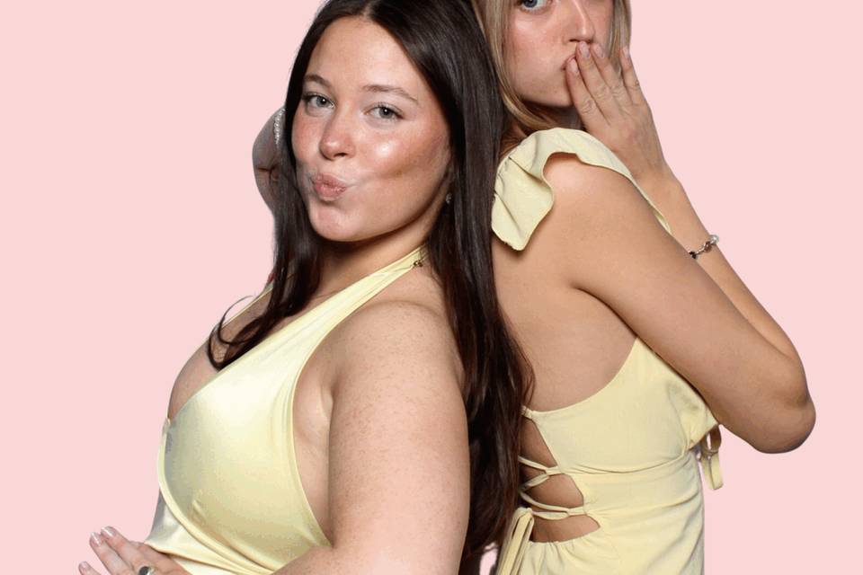 Celebration photo booth