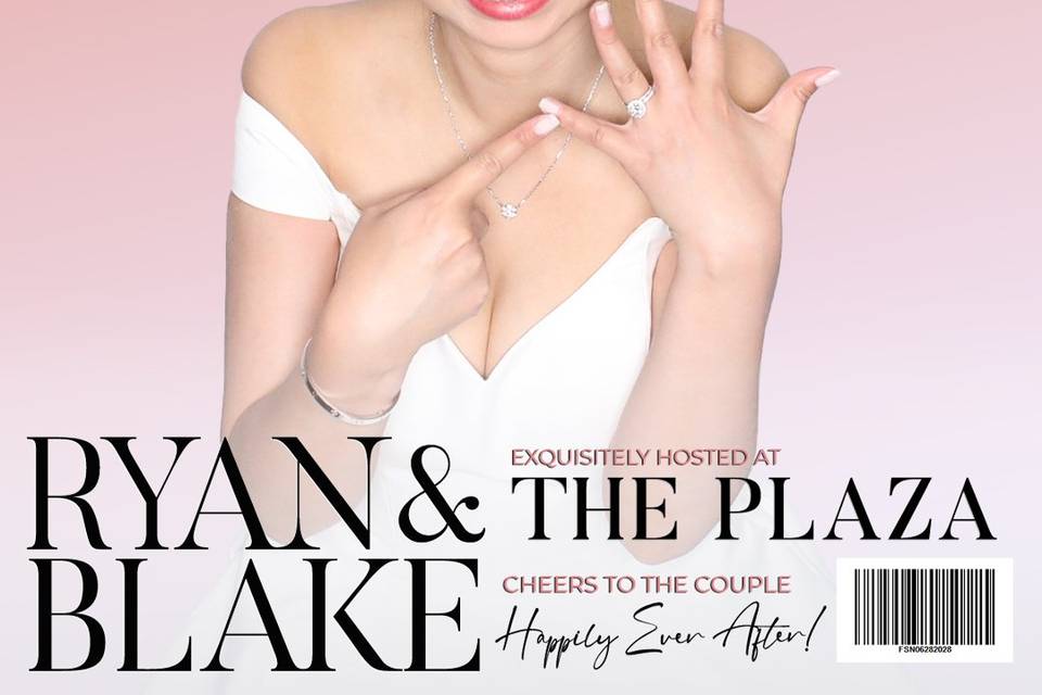 Wedding photo booth magazing c