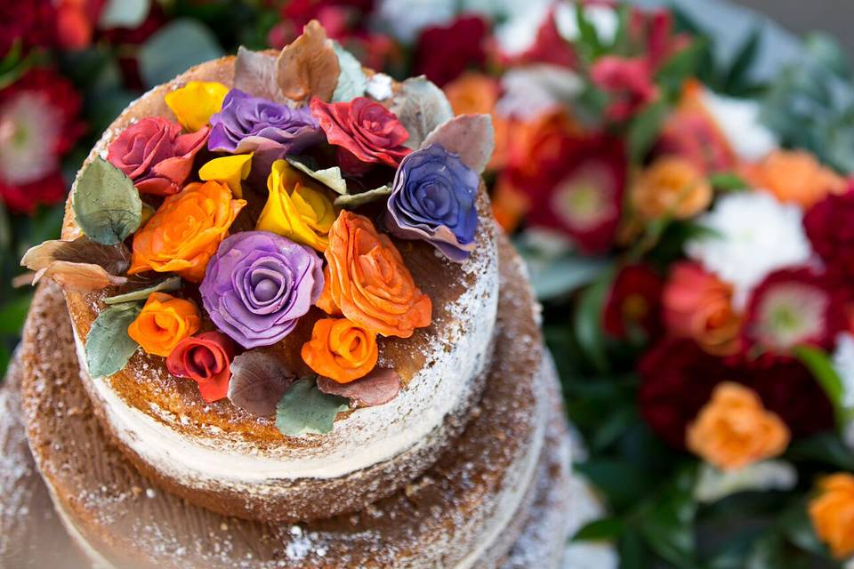 Farm Wedding cake