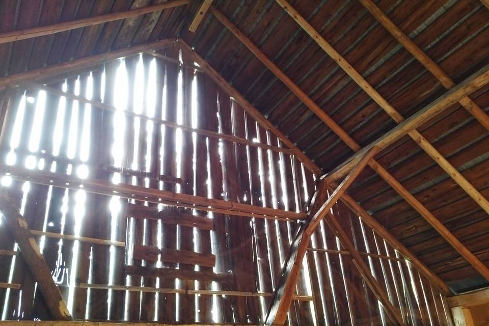 Oh the barn!