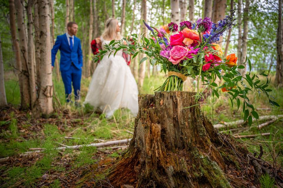Woodland + Wildflower Weddings at RavenRidge