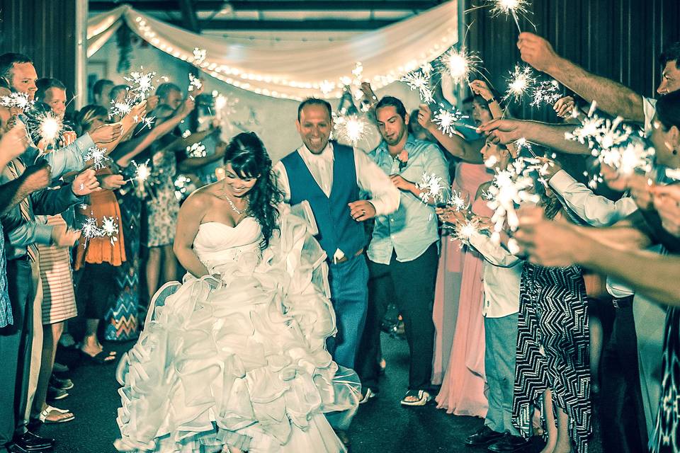 Sparkler exit