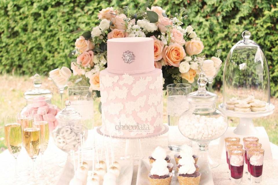 Wedding sweet table