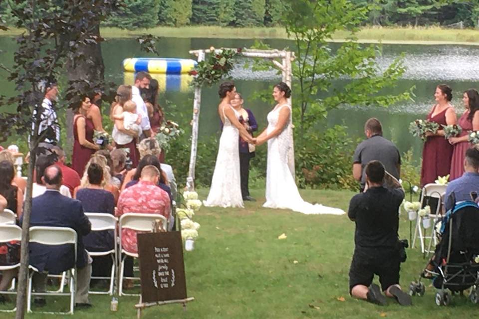 Lake side Ceremony