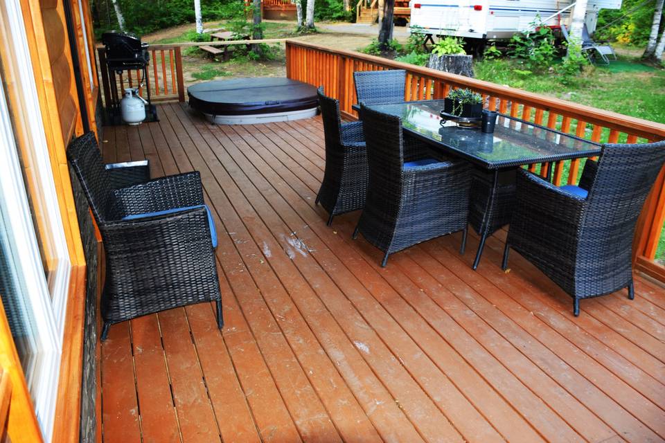 The Casita Deck