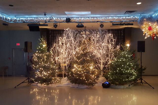 Christmas setup