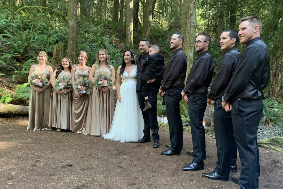 Forest wedding