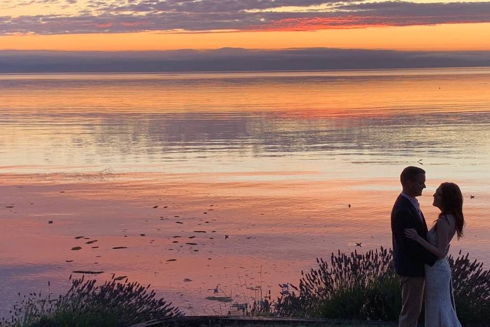 A sunrise ceremony