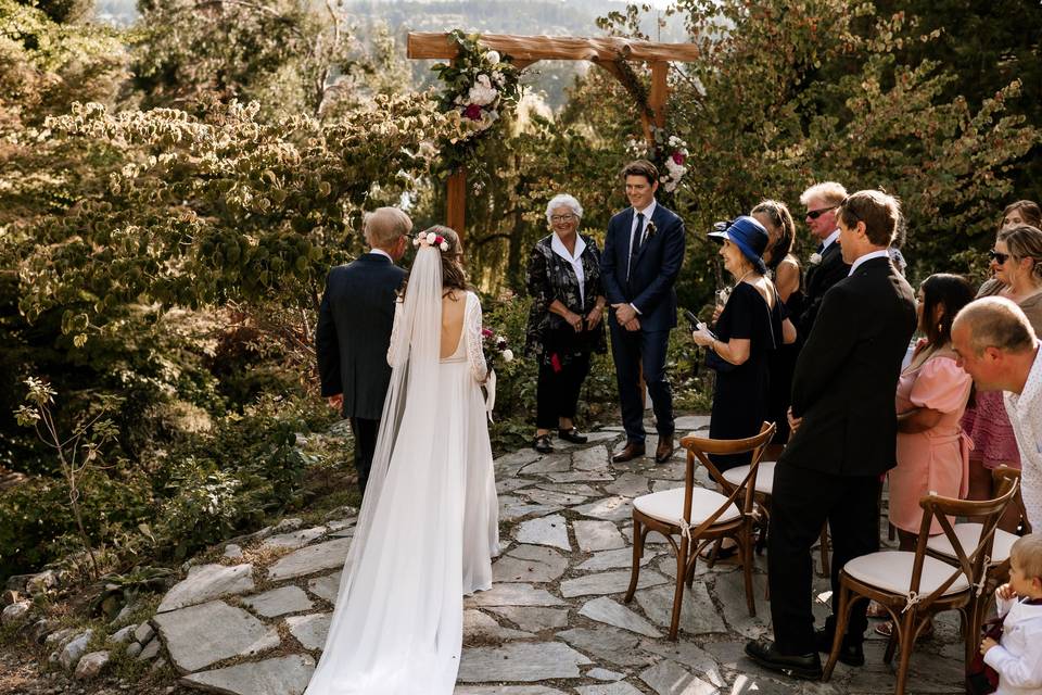 Patio Wedding