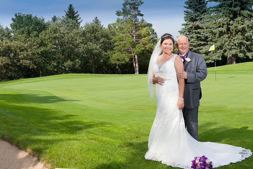 Winnipeg, Manitoba wedding couple