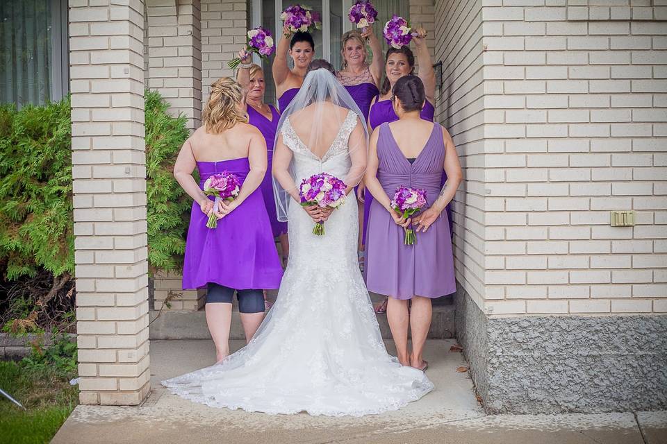 Winnipeg, Manitoba bridesmaids