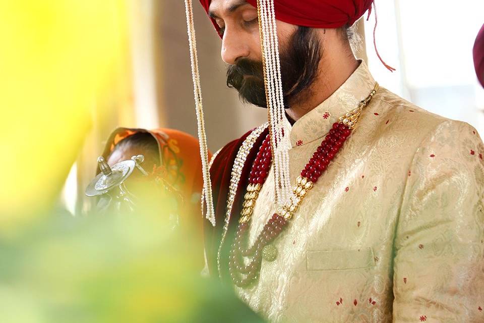 Sikh Wedding Couple