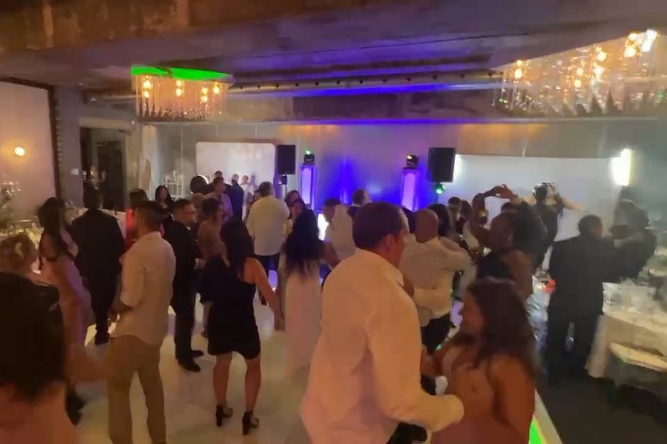 Montréal wedding reception dance floor