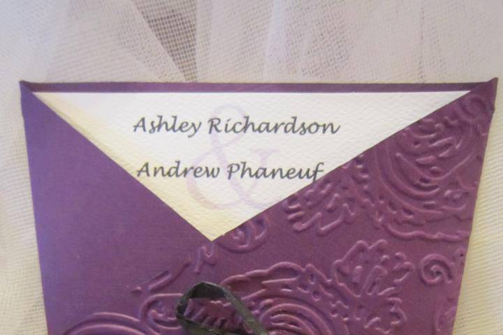 Customized Invitations