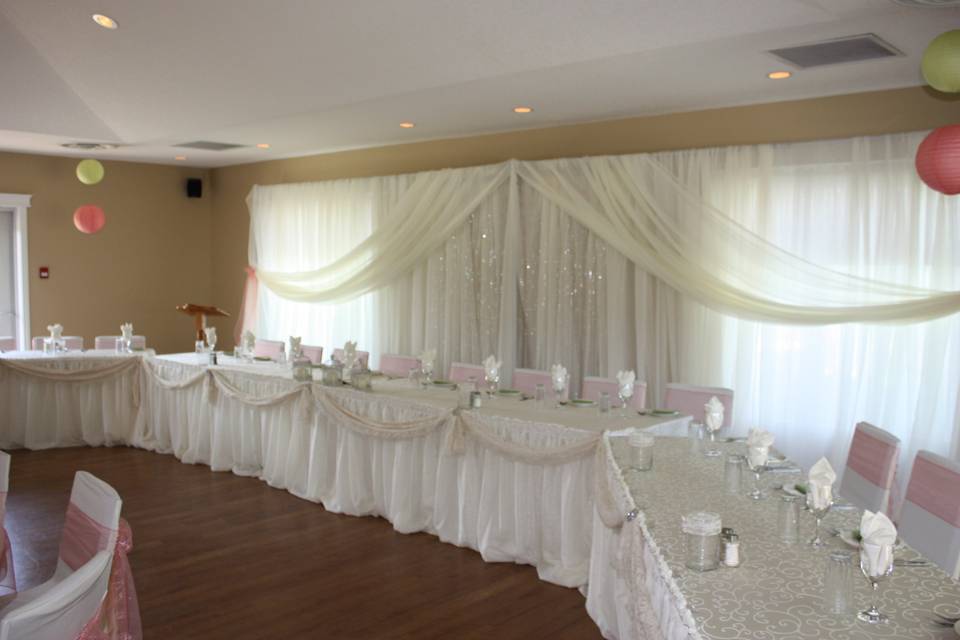 Large head table