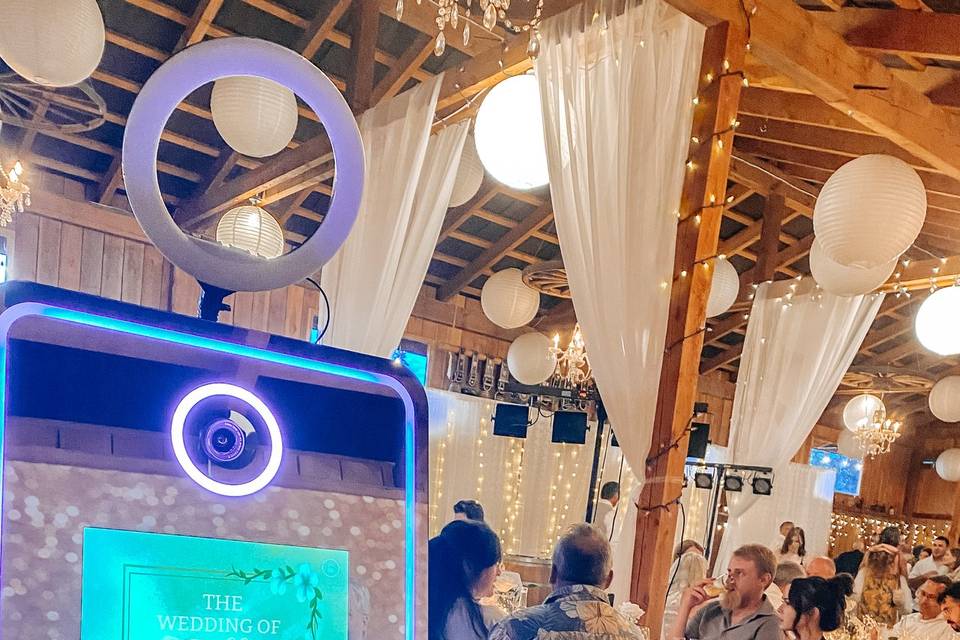 SparkleBooth at wedding