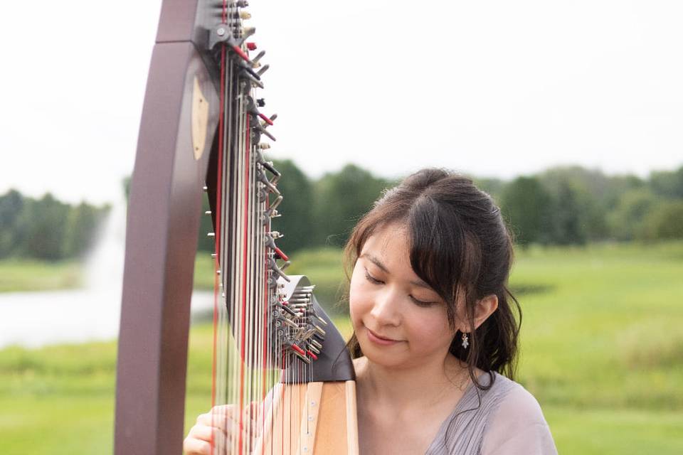 Harpist Gracelyn