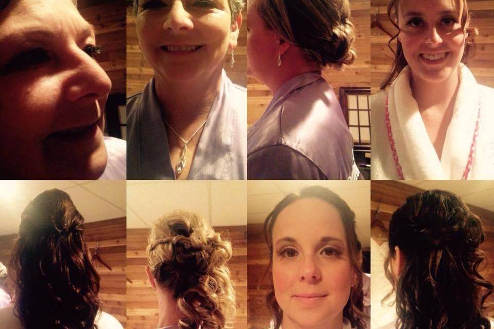 Bridal hair & makeup