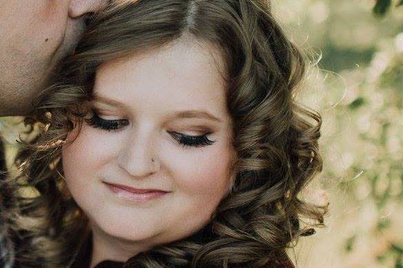 Engagement- hair & makeup