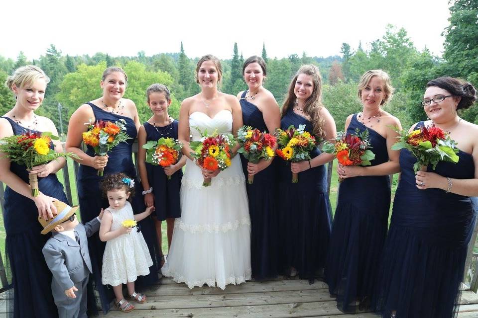 Bridal party- hair & makeup