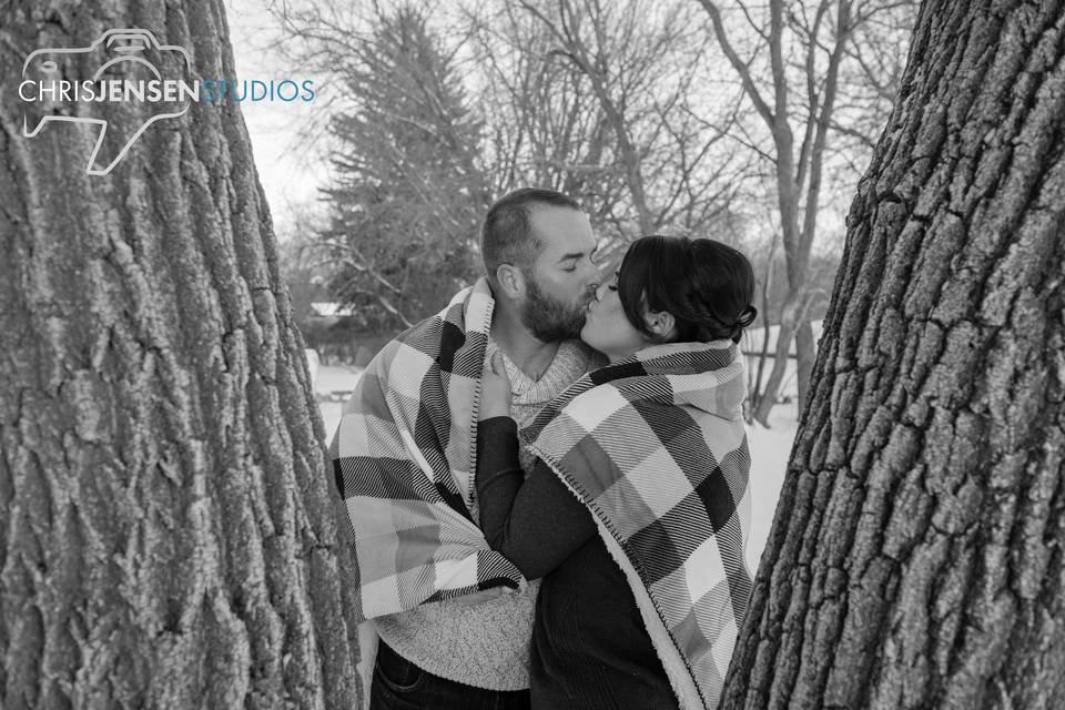 Winter Engagement Photos