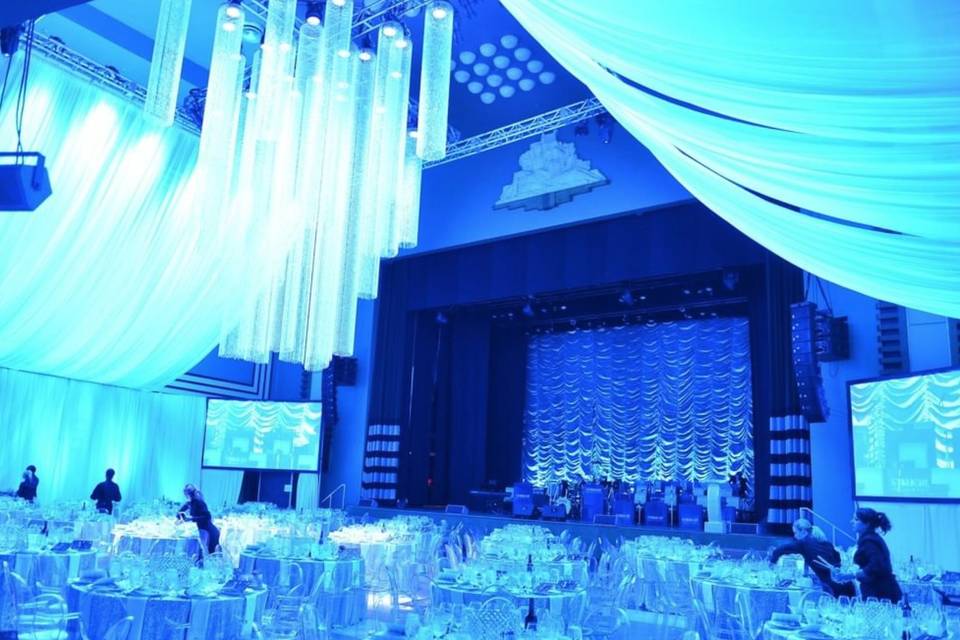 Concert Hall in Blue!