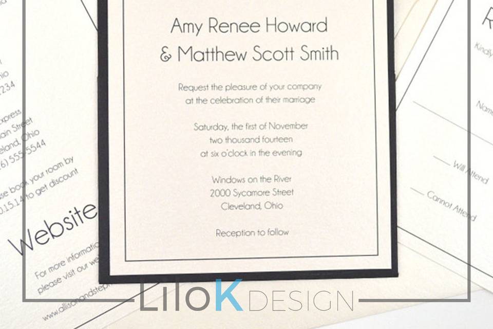 Layered Invitation