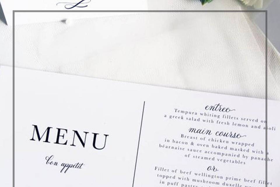 Menu Layout