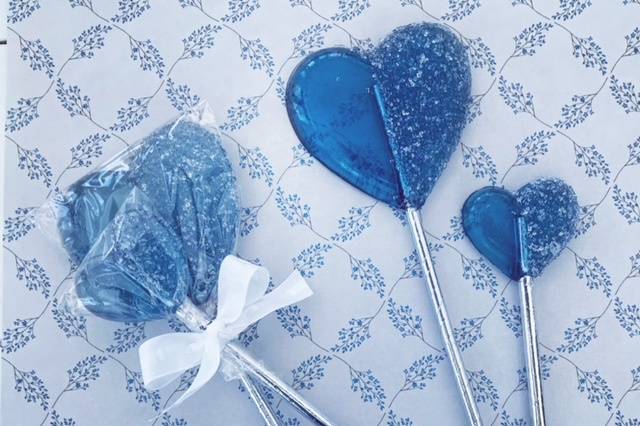 Heart Lollipop Favours