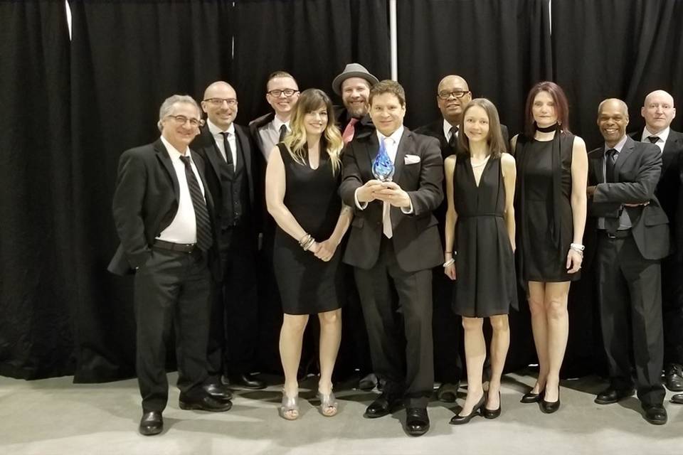 Kramer Band with Award